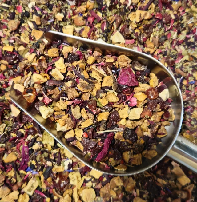 Amestec de Fructe Căpșuni și Rubarba